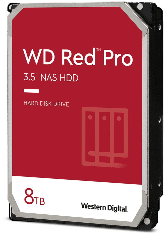 Disque dur interne Western Digital Red Pro 8 To 7200 tr/min 256 Mo 3,5" SATA