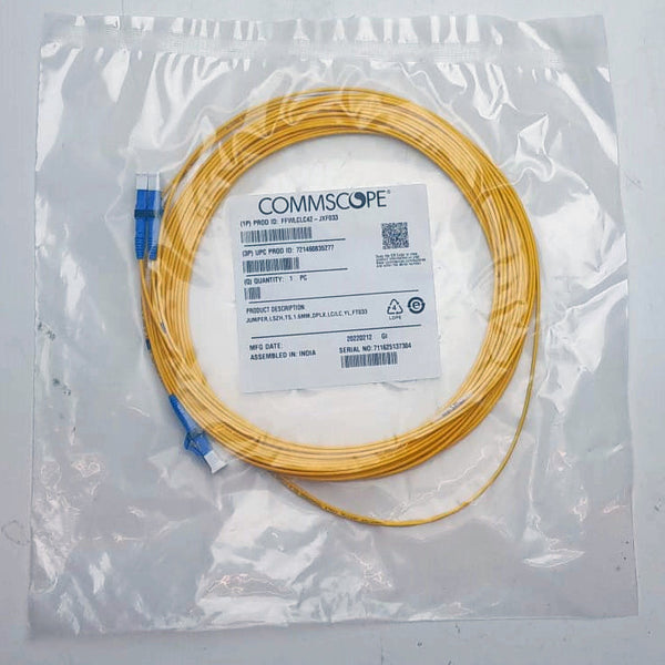 COMMSCOPE patch fibre optique monomode lc/upc à lc/upc 1.6mm FFWLCLC42-JXF033