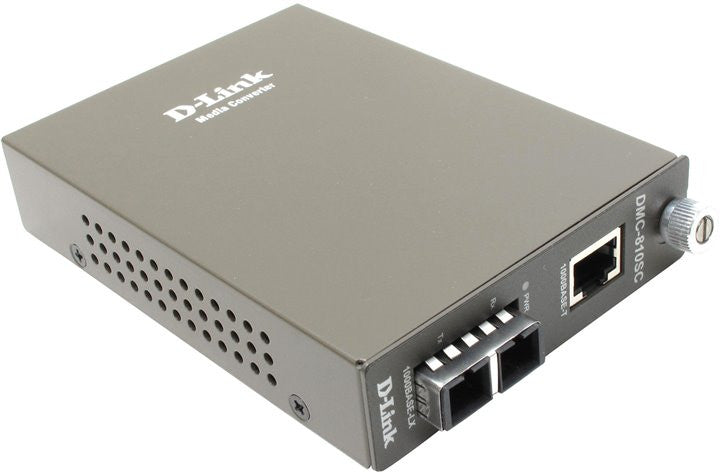 D-Link DMC-810SC convertisseur de média réseau 2000 Mbit/s 1310 nm Noir